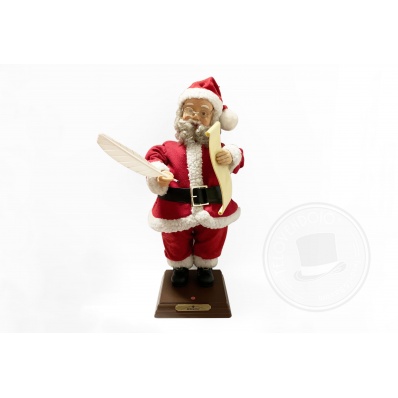 Babbo Natale con pergamena 60 cm