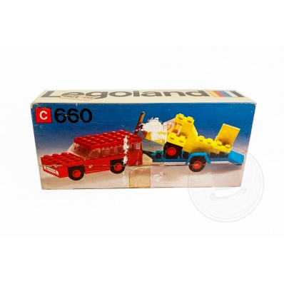 LEGO 660 Car with Plane Transporter