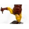 Yellow DareDevil Cold Cast Porcelain Statue Hard Hero Marvel 44 cm