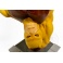 Yellow DareDevil Cold Cast Porcelain Statue Hard Hero Marvel 44 cm