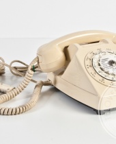 Telefono vintage bianco