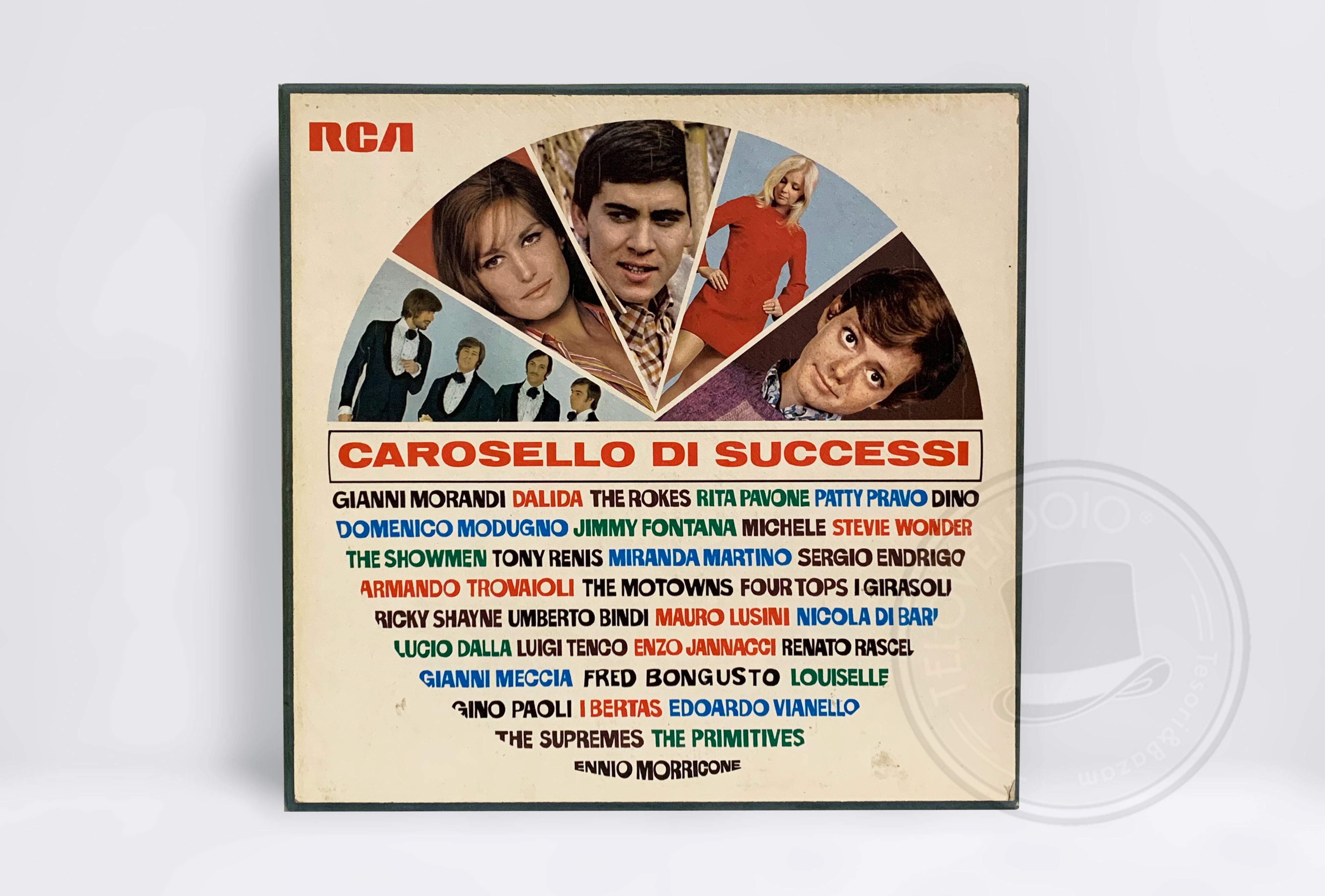 Cofanetto Carosello di Successi 10 Dischi Vinile 33 giri RCA