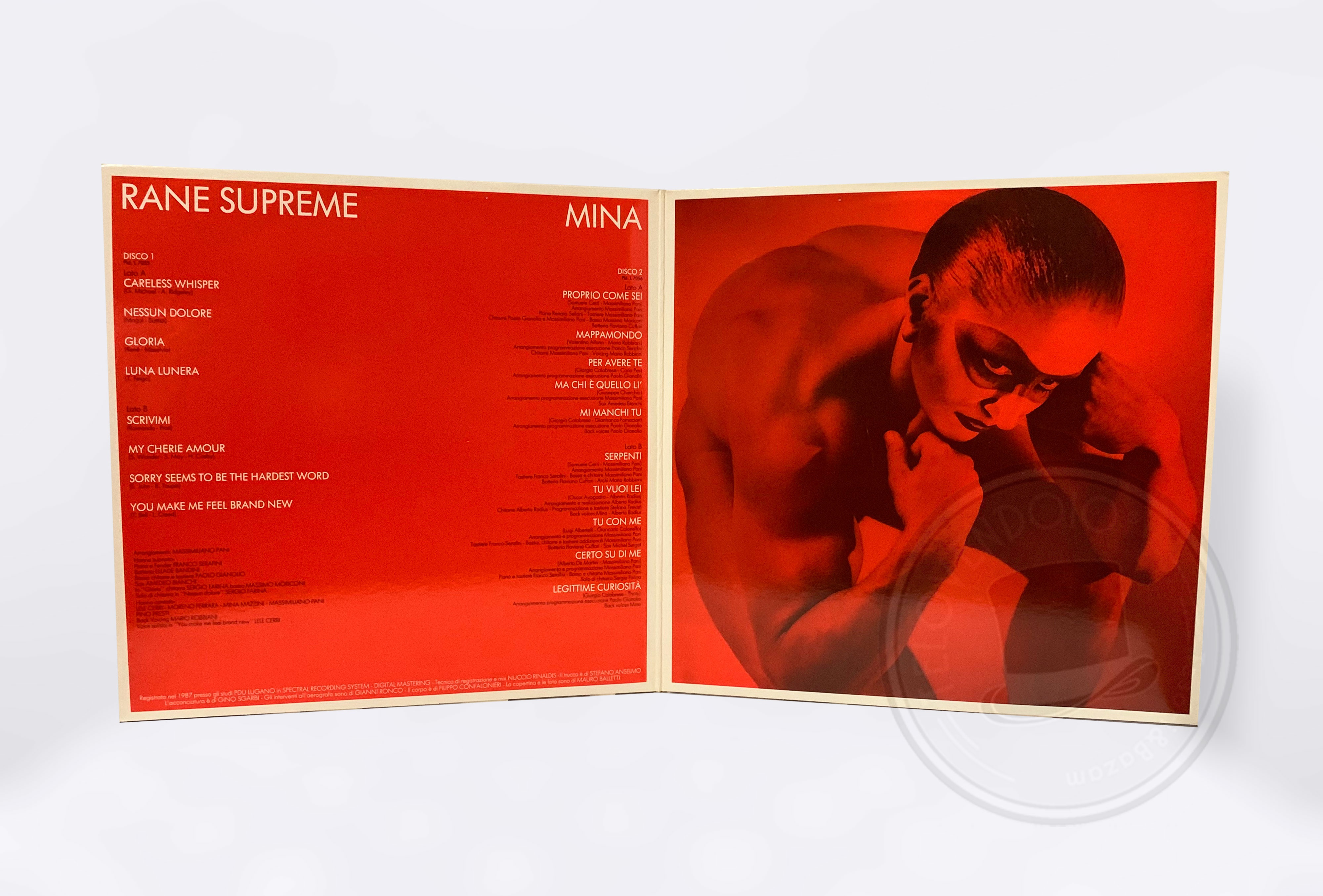 Disco Vinile 33 giri LP Mina Rane Supreme
