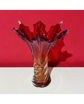 Vaso in vetro di Murano Fratelli Toso