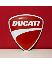 Targa Insegna in latta Ducati 50x45