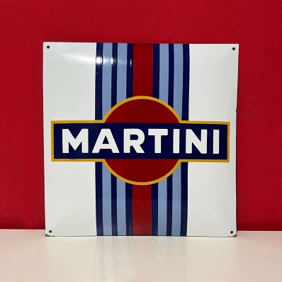 Targa Insegna in latta Martini 45x45