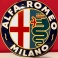 Targa Insegna in latta Alfa Romeo 40 cm