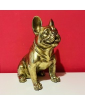 Bulldog Francese in resina 32,5x30 cm