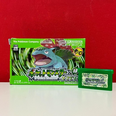 Videogioco Game Boy Advance Pokemon Verde Foglia Edizione Giapponese