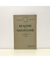 Libro Réalisme et Naturalisme par J.H.Bornecque et P.Cogny Hachette 1961