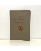Libro Il Cimitero di Callisto Enrico Josi 1933