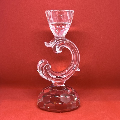 Candeliere 13,5 cm in cristallo Swarovski vintage