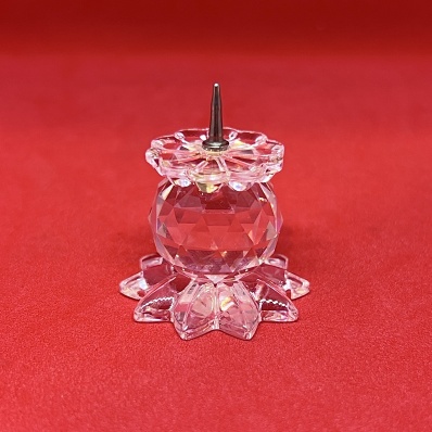Candeliere in cristallo 3,5 cm Swarovski vintage